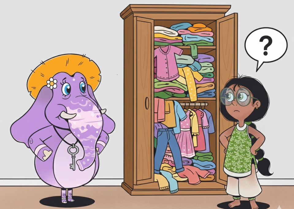 The Closet of Forgotten Clothes (An Ann & Elly Story)