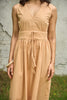 POMO CLAY – 20s POPLIN MAXI DRESS (NATURALLY DYED)