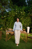 PASTEL SKY BLUE POPLIN SHIRT