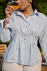 PASTEL SKY BLUE POPLIN SHIRT