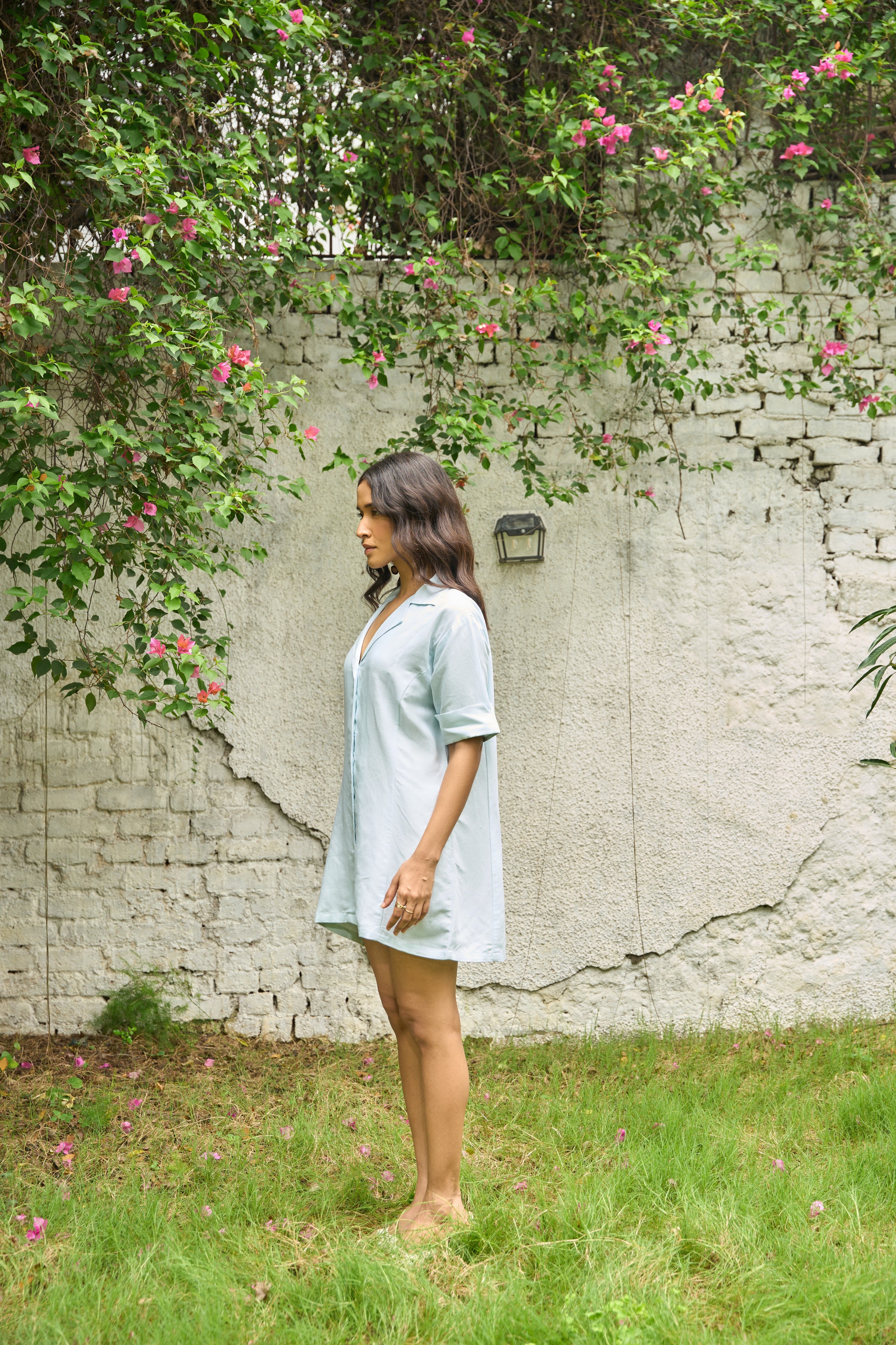 Button-Down Shirt Dress