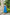 SUNLIT SAPPHIRE ORGANIC SMOCKED MIDI DRESS